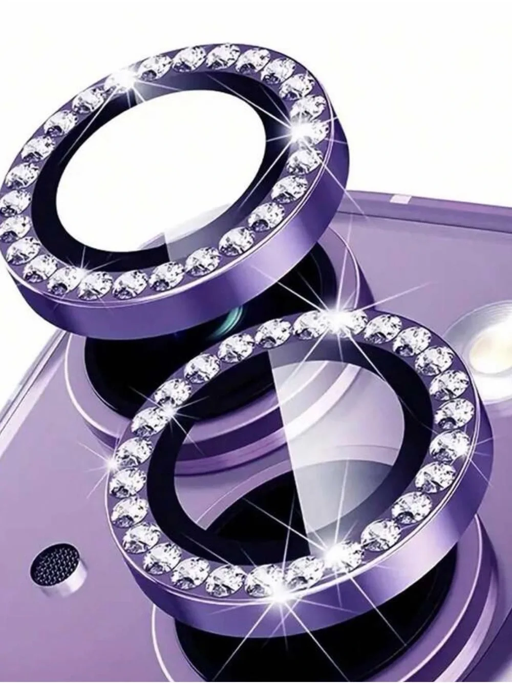 iPhone Accessory Kit for Cell Phone Camera Lens - purple